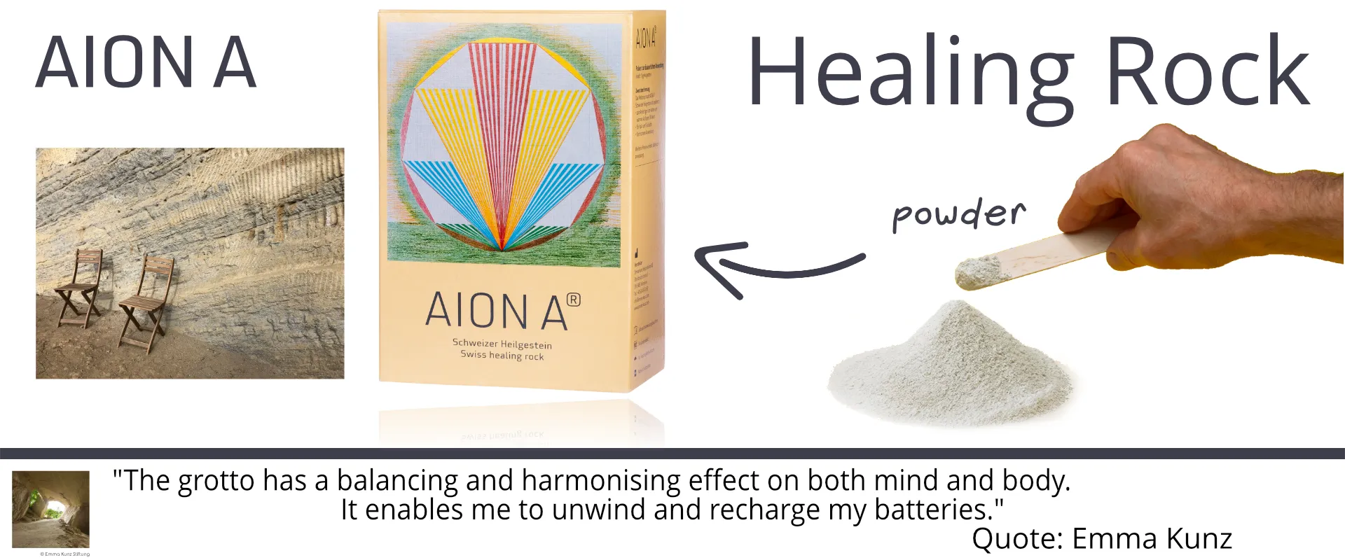 Aion A Swiss Healing Rock Aion A Swiss Healing Rock by Emma Kunz