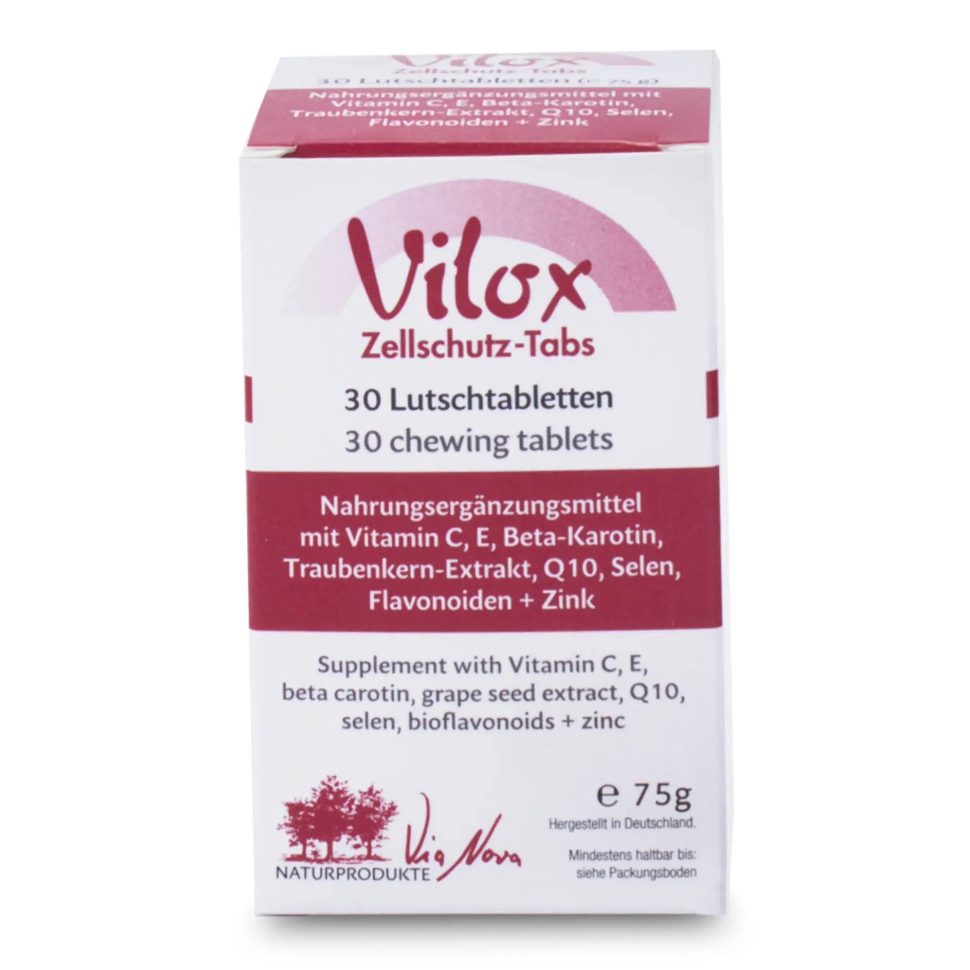 Via Nova Vilox Zellschutz Tabs