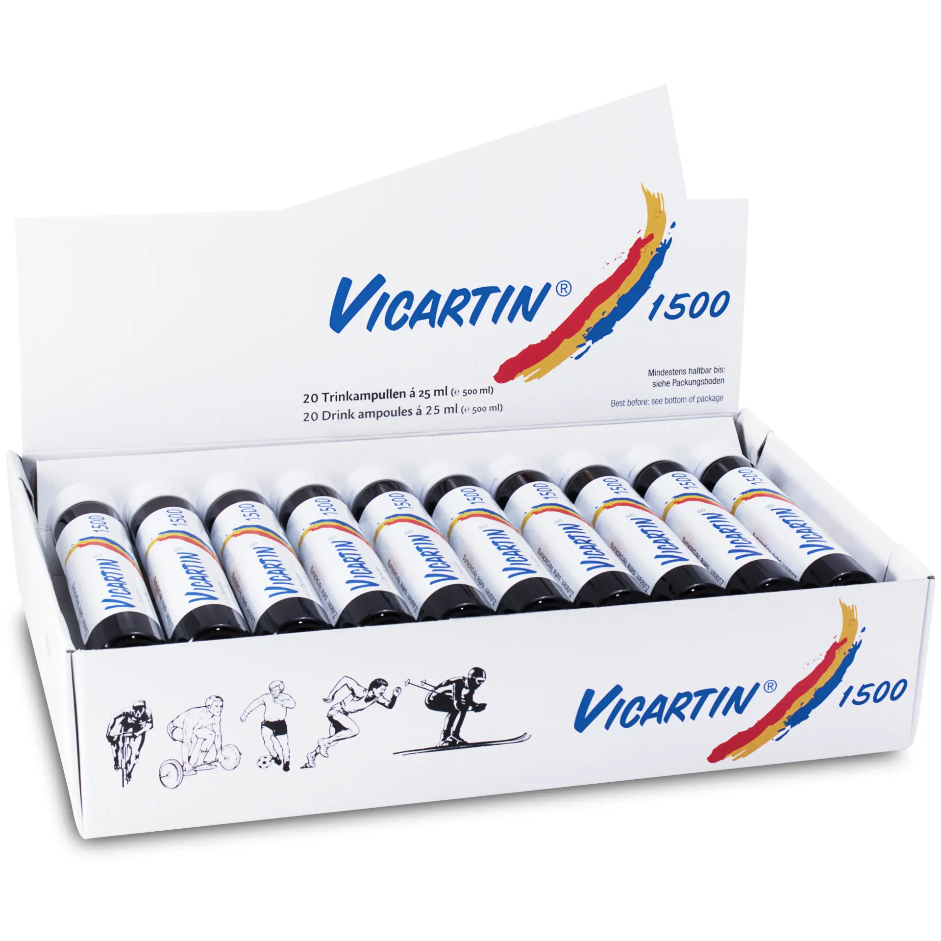 Via Nova Vicartin 1500 Trinkampullen